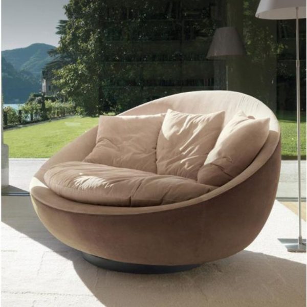 Ghế Sofa Xoay 360 Độ Liền Bàn Cafe Nhỏ Decor Phòng Khách Phòng Ngủ Hiện Đại