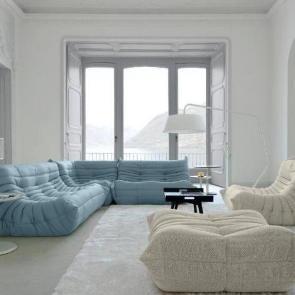 Ghế Togo Conner Góc Sofa Lười Hình Tam Giác Trang Trí Phòng Khách, Không Gian Thư Giãn
