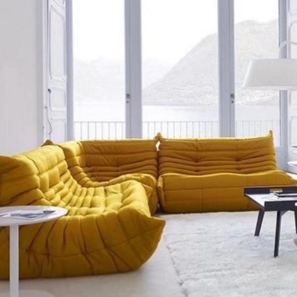 Ghế Togo Conner Góc Sofa Lười Hình Tam Giác Trang Trí Phòng Khách, Không Gian Thư Giãn