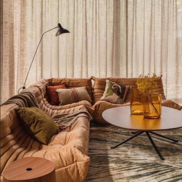 Ghế Togo Conner Góc Sofa Lười Hình Tam Giác Trang Trí Phòng Khách, Không Gian Thư Giãn
