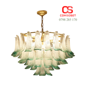 Đèn chùm cao cấp, thủy tinh sang trọng