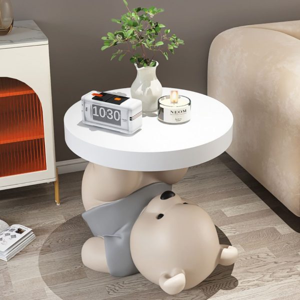 Bàn Phụ Nhỏ Hình Chú Gấu Hoạt Hình Ngộ Nghĩnh Phòng Khách, Phòng Ngủ Cho Bé