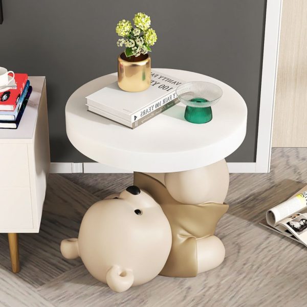 Bàn Phụ Nhỏ Hình Chú Gấu Hoạt Hình Ngộ Nghĩnh Phòng Khách, Phòng Ngủ Cho Bé