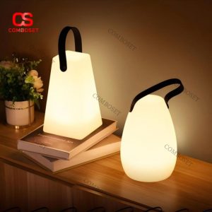 Đèn Cắm Trại Di Động 16 Màu RGB Điều Khiển Từ Xa, Có Quai Xách Chống Thấm Nước