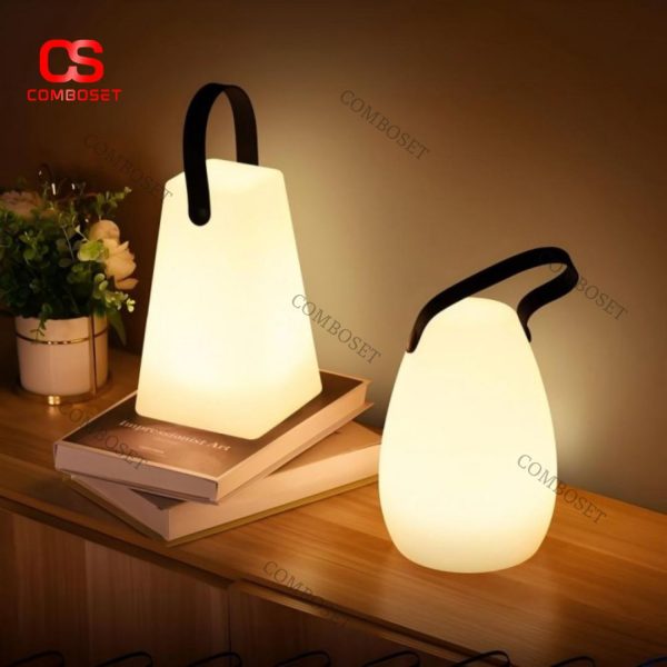 Đèn Cắm Trại Di Động 16 Màu RGB Điều Khiển Từ Xa, Có Quai Xách Chống Thấm Nước