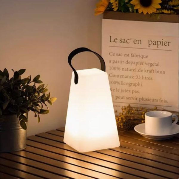 Đèn Cắm Trại Di Động 16 Màu RGB Điều Khiển Từ Xa, Có Quai Xách Chống Thấm Nước