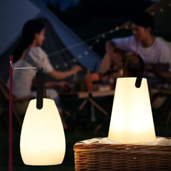 Đèn Cắm Trại Di Động 16 Màu RGB Điều Khiển Từ Xa, Có Quai Xách Chống Thấm Nước