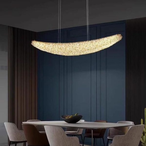 Đèn Chùm Hạt Pha Lê K9 Sang Trọng Decor Không Gian Phòng Khách, Phòng Ngủ Hiện Đại
