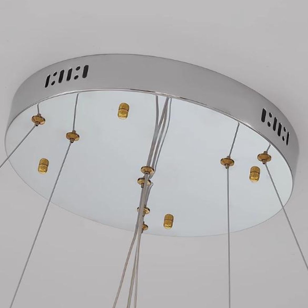 Đèn Chùm Hạt Pha Lê K9 Sang Trọng Decor Không Gian Phòng Khách, Phòng Ngủ Hiện Đại