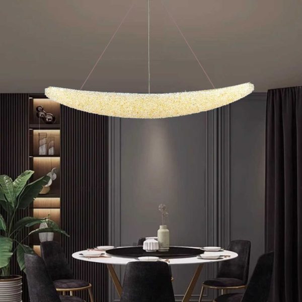 Đèn Chùm Hạt Pha Lê K9 Sang Trọng Decor Không Gian Phòng Khách, Phòng Ngủ Hiện Đại