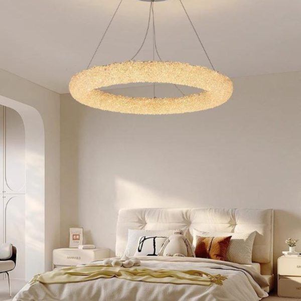 Đèn Chùm Hạt Pha Lê K9 Sang Trọng Decor Không Gian Phòng Khách, Phòng Ngủ Hiện Đại