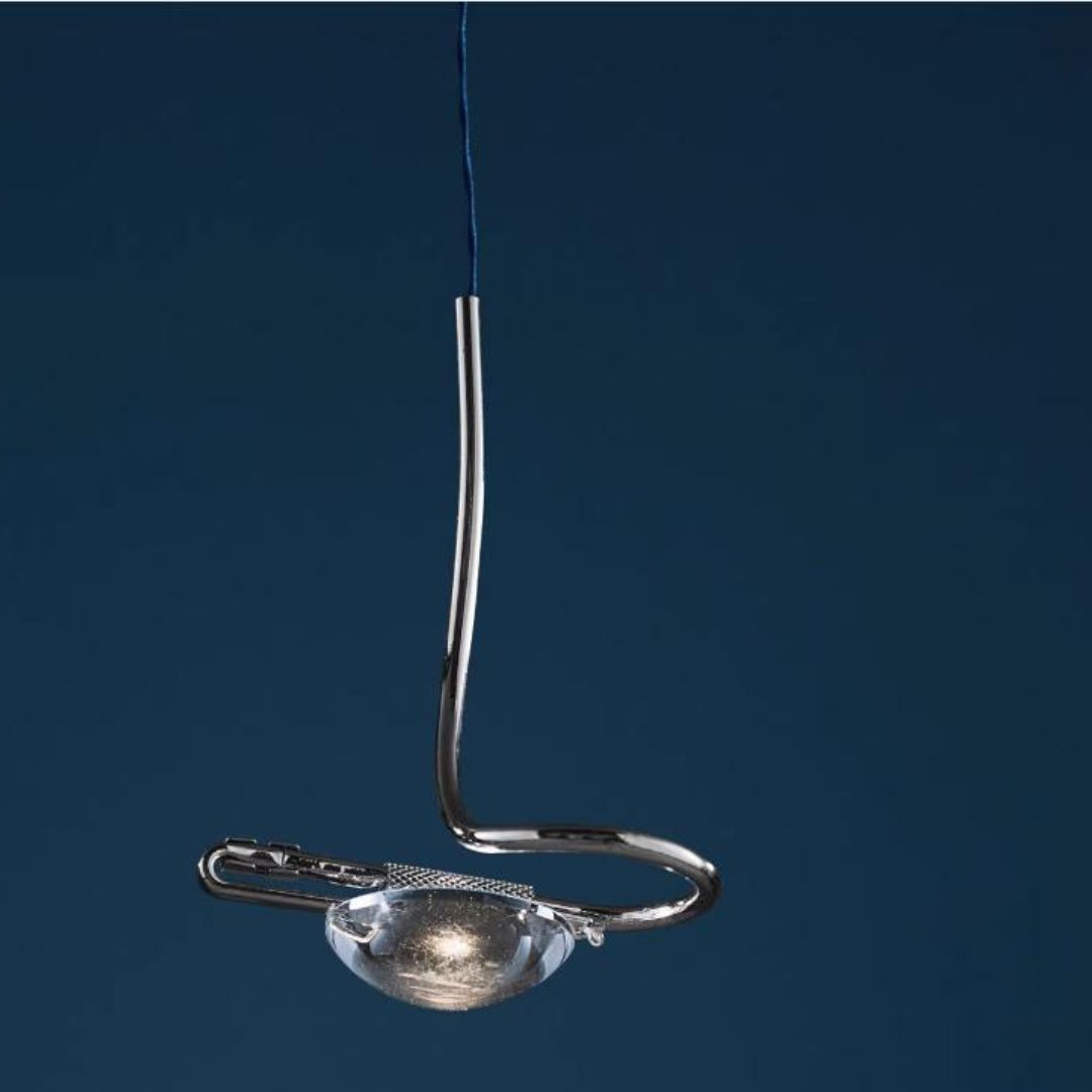 Đèn Chùm Sắt Nhỏ Giọt Thuỷ Tinh Lấp Lánh Thiết Kế Ý Decor Nhà Hàng Không Gian Lãng Mạn