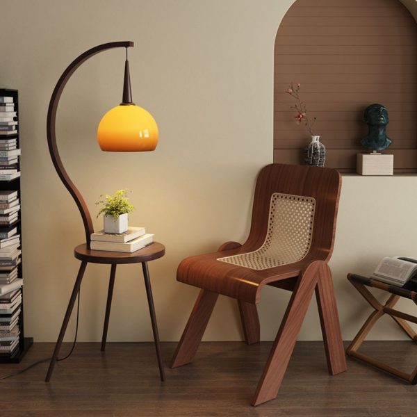 Đèn Sàn Hoàng Hôn Kết Hợp Bàn Trà, Bàn Phụ Có 3 Chế Độ Sáng Decor Đầu Giường, Đọc Sách Thư Giãn