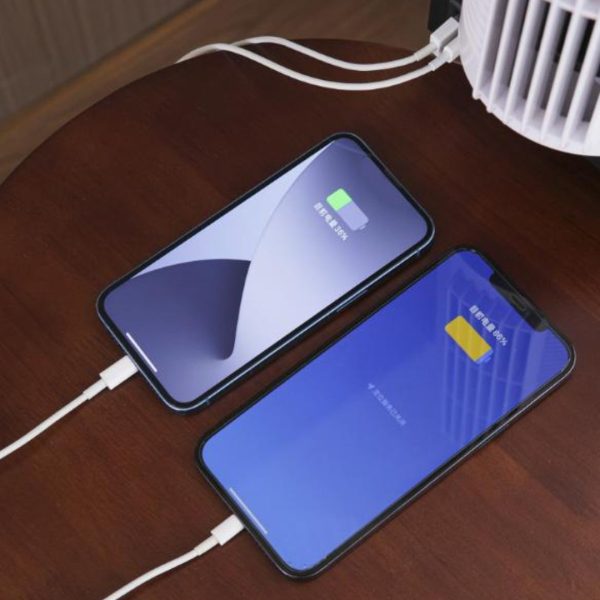 Đèn Sàn Tích Hợp Quạt Không Cánh Xoay 150 Độ, 2 Kệ Bàn Trà Cafe Tiện Lợi Trang Trí Phòng Khách