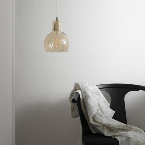 Đèn Thả Bóng Thuỷ Tinh Trong Suốt Cá Tinh Đơn Giản Decor Bàn Ăn, Nhà Hàng
