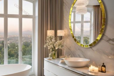 Cách Chọn Gương Treo Tường Phòng Tắm Phù Hợp Với Mọi Phong Cách Nội Thất
