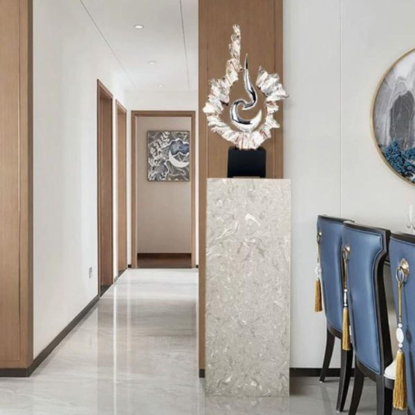 Tượng Trang Trí Hình Đóm Lửa Decor Không Gian Phòng Khách, Quà Tặng Tân Gia Phong Thuỷ