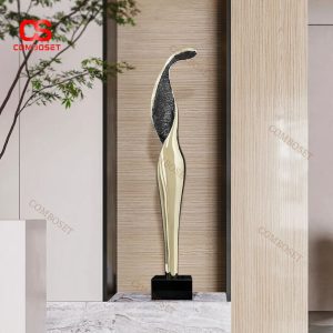 Tượng Trang Trí Nghệ Thuật Trừu Tượng Decor Phòng Khách, Triển Lãm, Quà Tặng Tân Gia Sang Trọng