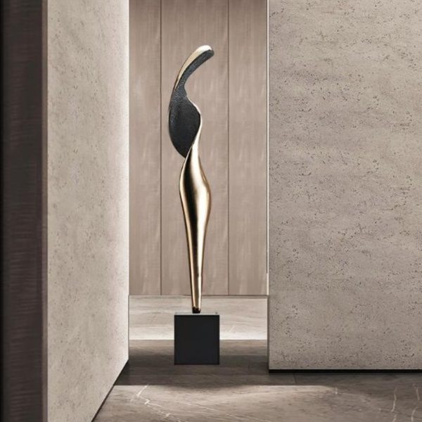 Tượng Trang Trí Nghệ Thuật Trừu Tượng Decor Phòng Khách, Triển Lãm, Quà Tặng Tân Gia Sang Trọng