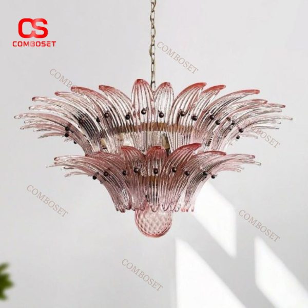 Đèn Chùm Cánh Hoa Cúc Nhẹ Nhàng, Lãng Mạn Nội Thất Decor Phòng Khách, Phòng Ngủ