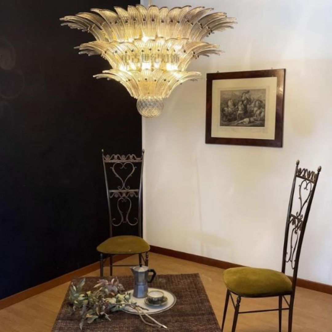 Đèn Chùm Cánh Hoa Cúc Nhẹ Nhàng, Lãng Mạn Nội Thất Decor Phòng Khách, Phòng Ngủ
