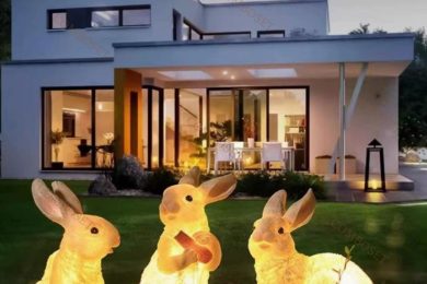Đèn Sân Vườn Hình Động Vật: Tạo Không Gian Mơ Mộng Mới Lạ Và Sáng Tạo