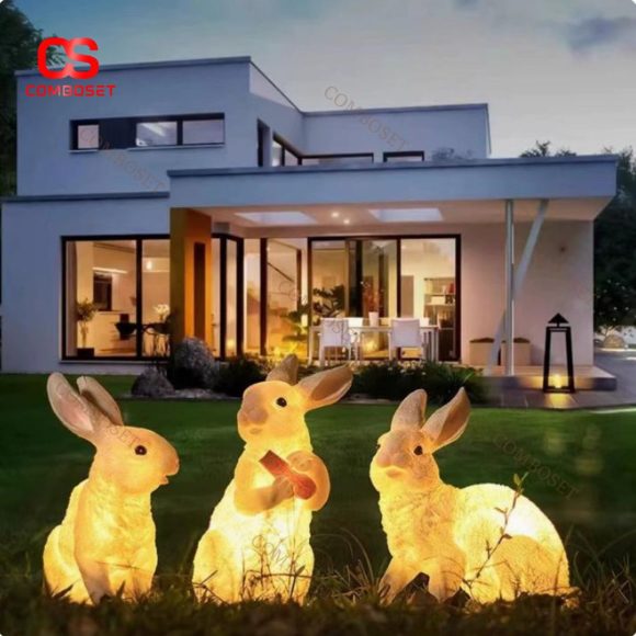 Đèn Sân Vườn Hình Động Vật: Tạo Không Gian Mơ Mộng Mới Lạ Và Sáng Tạo