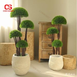 Cây Xanh Nhân Tạo Trang Trí Ngoài Trời, Cây Cảnh Decor Hiên Nhà, Quán Cafe, Văn Phòng Làm Việc