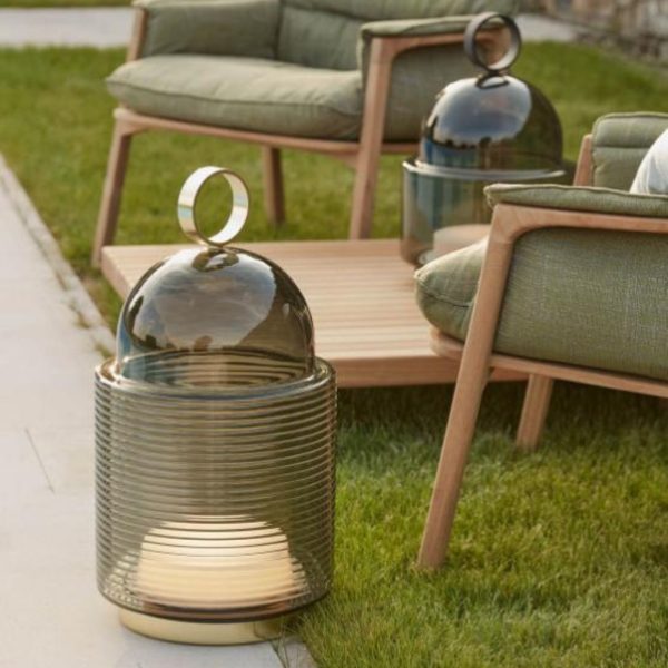Đèn Bàn Lồng Kính Trong Suốt Hiện Đại Sang Trọng Phong Cách Châu Âu Decor Ngoại Thất Nội Thất