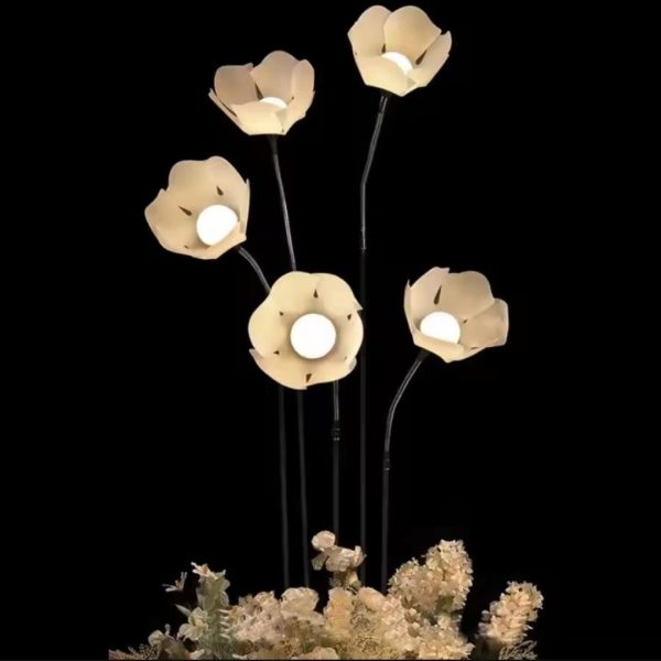 Đèn Cây Hoa Acrylic Phát Sáng, Đạo Cụ Decor Sự Kiện Tiệc Cưới Lối Đi Sân Khấu