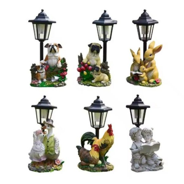 Đèn Động Vật Hoạt Hình Thân Thiện Trang Trí Sân Vườn, Lối Đi Vui Nhộn, Quà Tặng Sinh Nhật