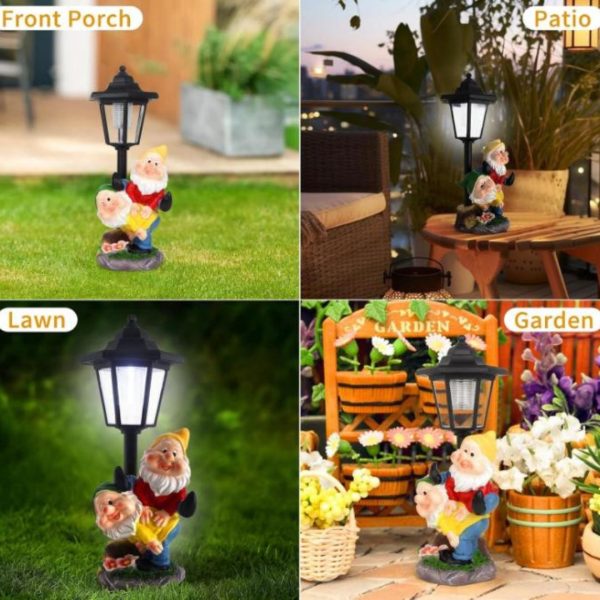 Đèn Động Vật Hoạt Hình Thân Thiện Trang Trí Sân Vườn, Lối Đi Vui Nhộn, Quà Tặng Sinh Nhật