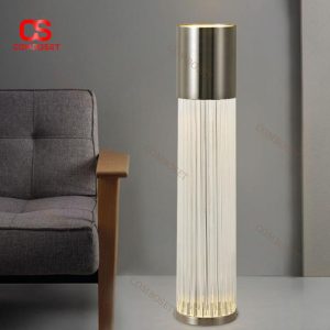 Đèn Sàn Hình Lọ Pha Lê Lấp Lánh Sang Trọng Decor Phòng Khách Hiện Đại, Ánh Sáng Ấm