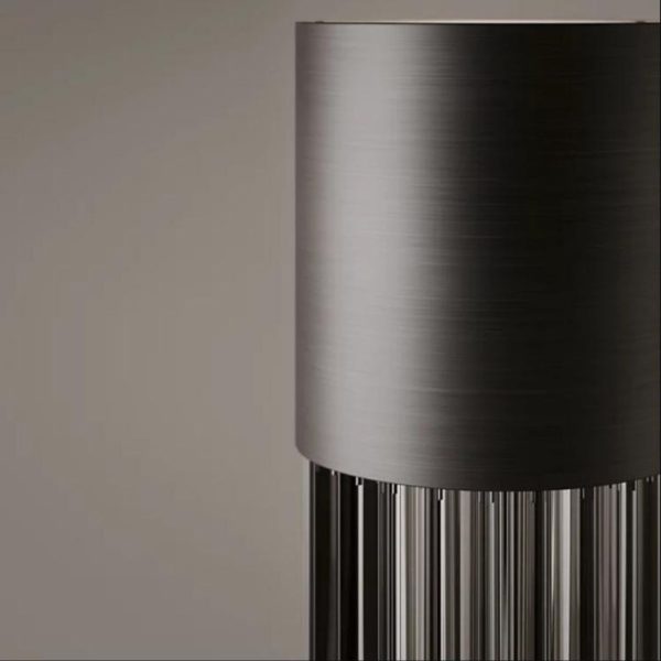Đèn Sàn Hình Lọ Pha Lê Lấp Lánh Sang Trọng Decor Phòng Khách Hiện Đại, Ánh Sáng Ấm
