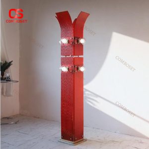 Đèn Sàn Thuỷ Tinh Màu Sắc Thiết Kế Hiện Đại Phong Cách Châu Âu Sang Trọng Khách Sạn, Nhà Hàng