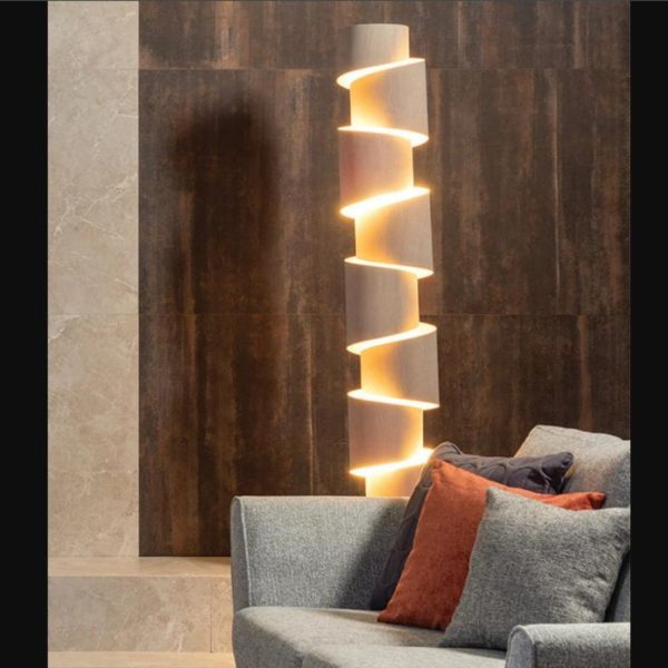 Đèn Sàn Tối Giản Thiết Kế Ý Decor Biệt Thự, Phòng Khách, Phòng Ngủ Tông Màu Trung Tính