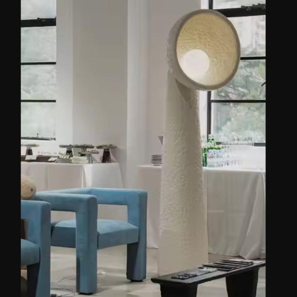 Đèn Sàn Tối Giản Wabi Sabi Bằng Nhựa Nghệ Thuật Sáng Tạo Thạnh Lịch Decor Phòng Khách, Khách Sạn