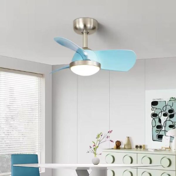Đèn Quạt Trần Nhỏ Xinh Decor Phòng Ngủ Cho Bé Có 3 Chế Độ Sáng, 6 Cấp Độ Gió