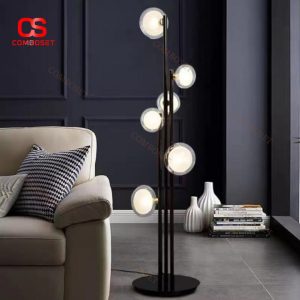 Đèn Sàn Bong Bóng Phong Cách Bắc Âu Hiện Đại Trang Trí Góc Sofa, Phòng Khách, Phòng Ngủ