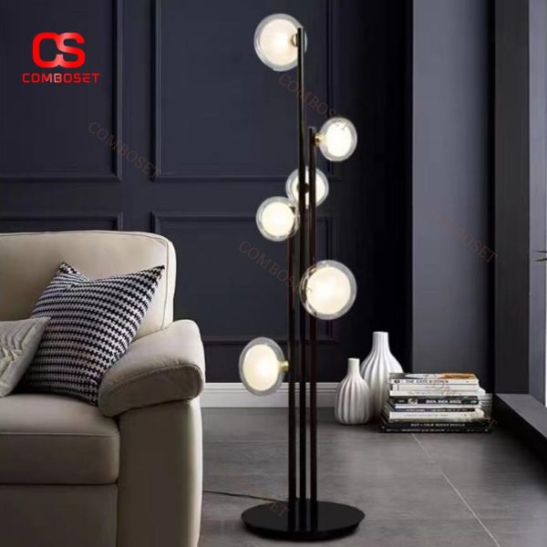 Đèn Sàn Bong Bóng Phong Cách Bắc Âu Hiện Đại Trang Trí Góc Sofa, Phòng Khách, Phòng Ngủ