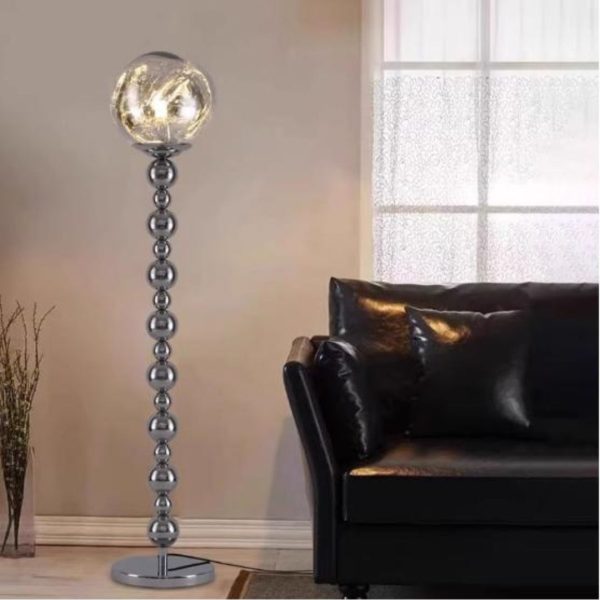 Đèn Sàn Chao Tròn Acrylic Phong Cách Bauhaus Decor Ghế Sofa Nội Thất Hiện Đại