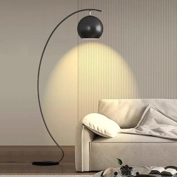 Đèn Sàn Cong Chữ C Tối Giản Xoay 180 Độ Chiếu Sáng Phòng Khách, Đọc Sách, Trang Trí Studio