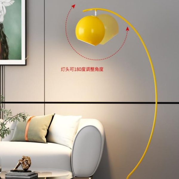 Đèn Sàn Cong Chữ C Tối Giản Xoay 180 Độ Chiếu Sáng Phòng Khách, Đọc Sách, Trang Trí Studio