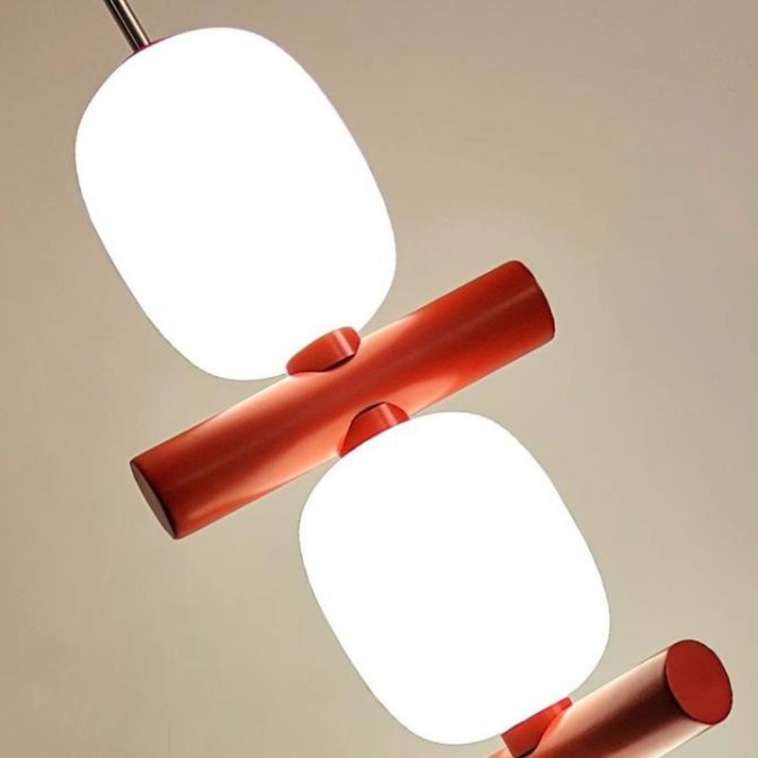 Đèn Sàn Hình Học Tanghulu Phong Cách Bắc Âu Dễ Thương Decor Phòng Ngủ, Phòng Làm Việc