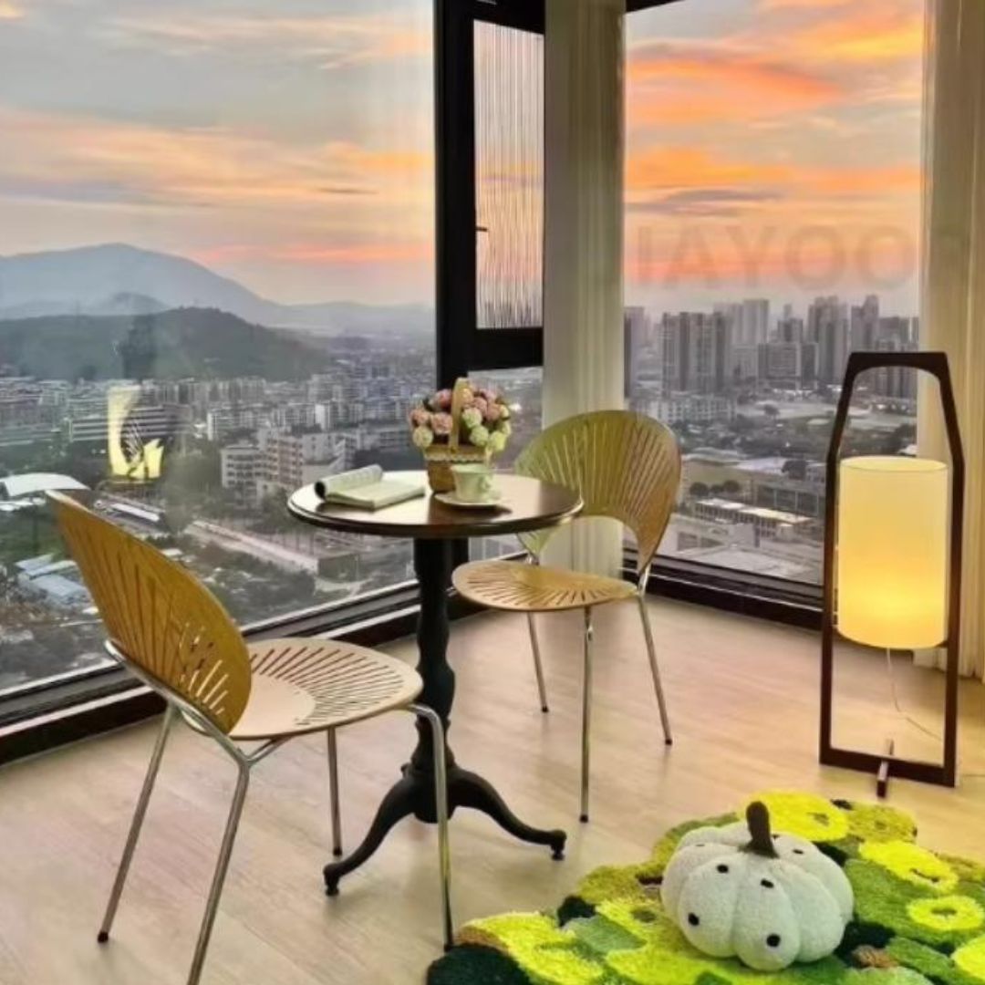 Đèn Sàn Khung Gỗ Cổ Điển Phong Cách Wabi Sabi Nhật Bản Decor Phòng Ngủ, Thiền, Phòng Khách