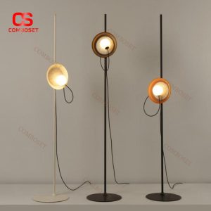 Đèn Sàn Nam Châm Dây Đồng Sáng Tạo Phong Cách Wabi Sabi Tối Giản Cổ Điển Phòng Khách