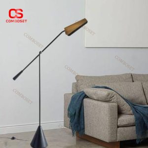 Đèn Sàn Thân Gập Tối Giản Phong Cách Hoài Cổ, Công Nghiệp Retro Phòng Khách, Đọc Sách Thư Giãn