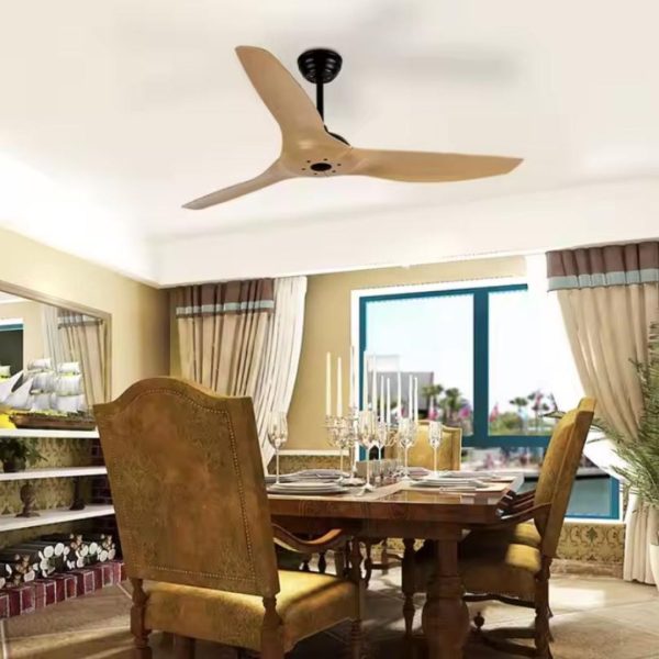 Quạt Trần 3 Cánh Động Cơ DC Chuyển Động Yên Lặng, Điều Khiển Từ Xa 5 Cấp Độ Gió