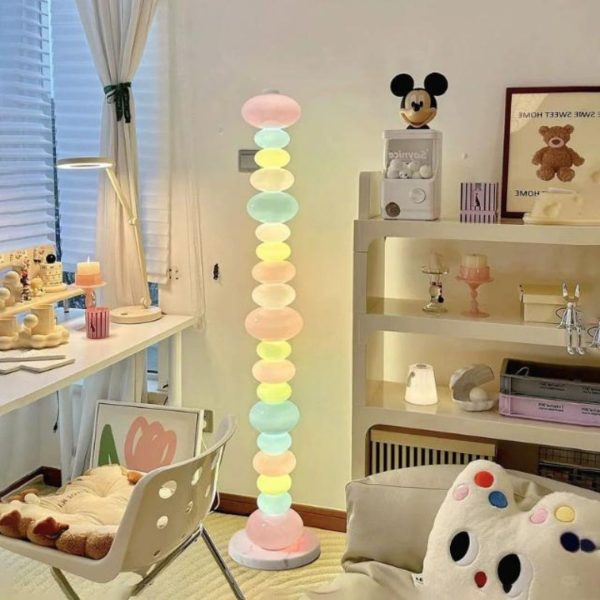 Đèn Sàn Kẹo Cầu Vòng Thuỷ Tinh Đa Sắc Decor Phòng Ngủ Cho Bé, Studio, Làm Quà Tặng Sinh Nhật