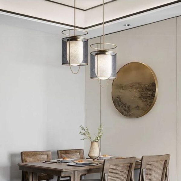 Đèn Thả Thuỷ Tinh Lồng Sắt Retro Phong Cách Công Nghiệp Cá Tính Decor Nhà Hàng, Quán Cafe